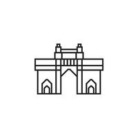 mumbai landmarks vector for website, UI Essential, symbol, presentation