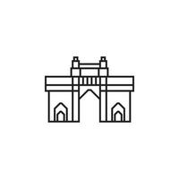 mumbai landmarks vector for website, UI Essential, symbol, presentation