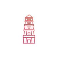 vietnam landmarks vector for website, UI Essential, symbol, presentation