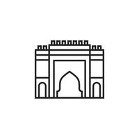Morroco landmark vector for website, UI Essential, symbol, presentation