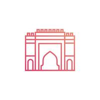 Morroco landmark vector for website, UI Essential, symbol, presentation