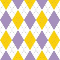 Diamonds simple shape seamless pattern for knitting fabric. vector