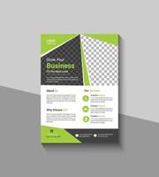 Modern And Simple Business Flyer Template Design vector