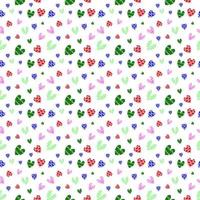 seamless   pattern, Love concept. Design for wrapping paper, fabric  pattern, background, card, coupons, banner, Used to decorate the festival vector