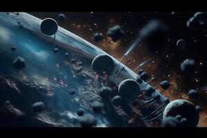 set of planets in the solar system. Neural network photo
