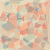 Abstract rainbow background consisting of colored triangles vector