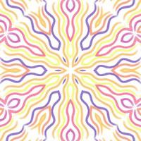 Abstract kaleidoscope background. Beautiful kaleidoscope seamless pattern. Multicolor mosaic texture. Seamless kaleidoscope texture. Unique kaleidoscope design vector