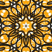 Abstract kaleidoscope background. Beautiful kaleidoscope seamless pattern. Multicolor mosaic texture. Seamless kaleidoscope texture. Unique kaleidoscope design vector