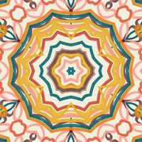 Abstract kaleidoscope background. Beautiful kaleidoscope seamless pattern. Multicolor mosaic texture. Seamless kaleidoscope texture. Unique kaleidoscope design vector