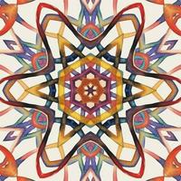 Abstract kaleidoscope background. Beautiful kaleidoscope seamless pattern. Multicolor mosaic texture. Seamless kaleidoscope texture. Unique kaleidoscope design vector