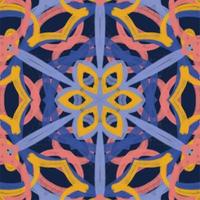 Abstract kaleidoscope background. Beautiful kaleidoscope seamless pattern. Multicolor mosaic texture. Seamless kaleidoscope texture. Unique kaleidoscope design vector