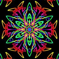 Abstract kaleidoscope background. Beautiful kaleidoscope seamless pattern. Multicolor mosaic texture. Seamless kaleidoscope texture. Unique kaleidoscope design vector