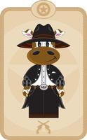 Cartoon Cowboy 20.eps vector