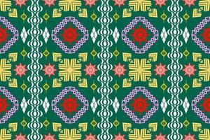 Geometric ethnic oriental traditional art pattern.Figure tribal embroidery style.Design for ethnic background,wallpaper,clothing,wrapping,fabric,element,sarong,vector illustration vector