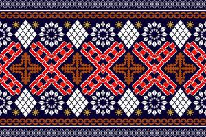 Geometric ethnic oriental traditional art pattern.Figure tribal embroidery style.Design for ethnic background,wallpaper,clothing,wrapping,fabric,element,sarong,vector illustration vector