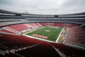 Stadium at midfield. photo