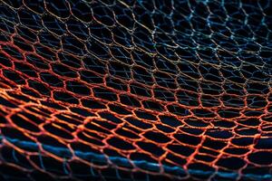 Tennis net composite image. photo