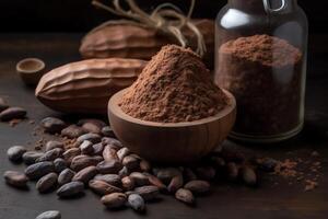 Cocoa. aesthetic graphic art photo