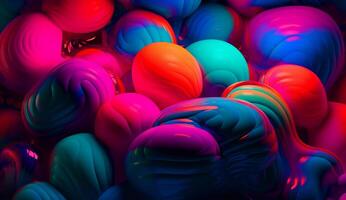 colorful different shapes image photo