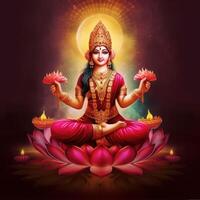 maha lakshmi images download mah laxmi goddess on lotus images photo