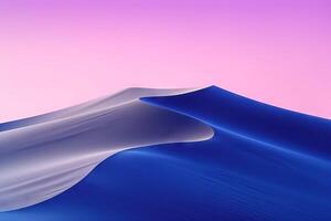 gradient of blue and purple color digital landscape photo