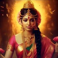 maha lakshmi images download mah laxmi goddess on lotus images photo