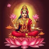 maha lakshmi images download mah laxmi goddess on lotus images photo