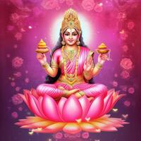 maha lakshmi images download mah laxmi goddess on lotus images photo