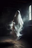 ghost dancing alone hovering dreamy surreal cinema photo