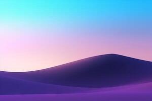 simple Classic gradient of blue and purple color digital landscape photo