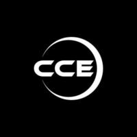 cc letra logo diseño en ilustración. vector logo, caligrafía diseños para logo, póster, invitación, etc.