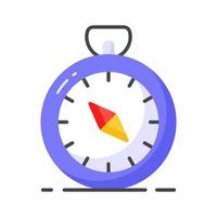 An amazing vector design of compass in modern style, navigation tool icon