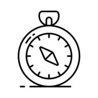 An amazing vector design of compass in modern style, navigation tool icon