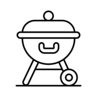 An amazing Bbq grill vector design in modern style, easy to use icon