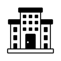 Beautifully designed icon of hotel, modern style vector of hotel building customizable and easy to use