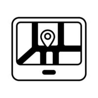 cheque esta hermosa icono de GPS dispositivo en editable estilo, fácil a utilizar icono vector