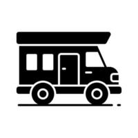 Grab this amazing vector of bus in modern style, Efficient and convenient transportation