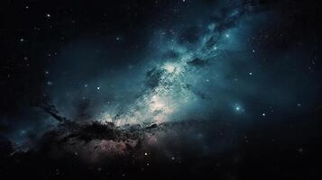 Star dust and milky way far and deep in space, astronomical studies and research, space background, photo