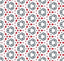 Multi color seamless abstract pattern. Background and backdrop. Multi Colored. Colorful ornamental design. Colored mosaic ornaments. Vector graphic illustration.