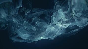 wavy smoke background, digital art illustration, photo