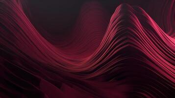 red burgundy line background, digital art illustration, photo