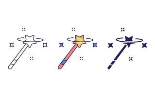 Magic Wand icon vector