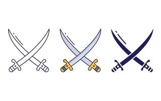 War Sword vector icon