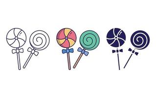 Lollipop vector icon