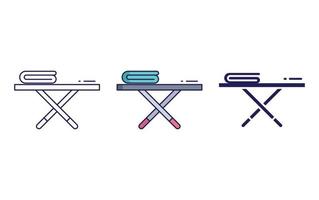 Ironing Service vector icon