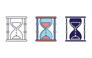 Sand timer vector icon