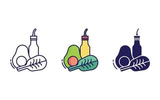 vegano ceto icono vector