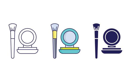 Makeup vector icon