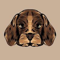 vector animal head illustration suitable for branding needs and so on