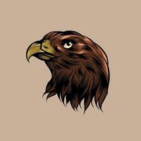 vector eagle head illustration suitable for branding needs and so on